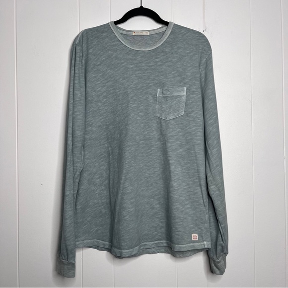Marine Layer Other - Marine Layer Vintage Heavy Slub Pocket Tee Shirt Malachite Green 100% Cotton